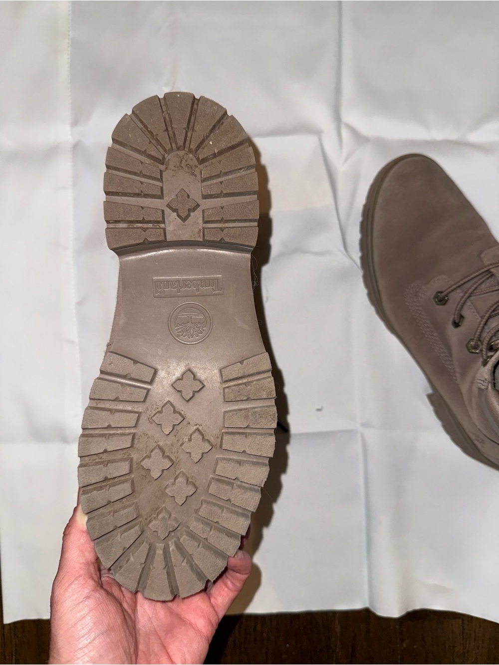 Timberland Brown Suede Lace-Up Hiking Boots - Picture 4 of 6